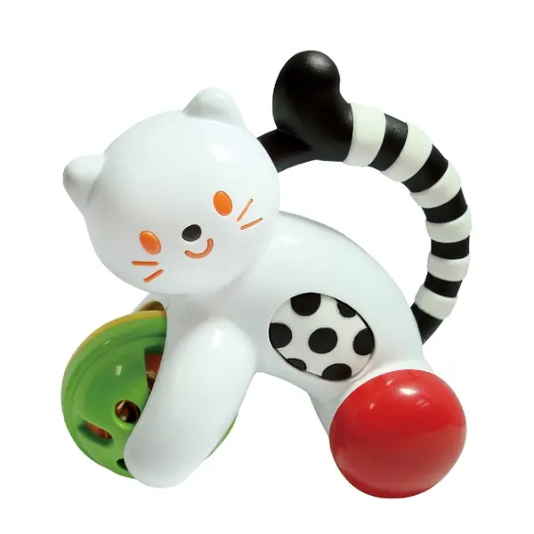 【TOYROYAL樂雅】小貓搖鈴