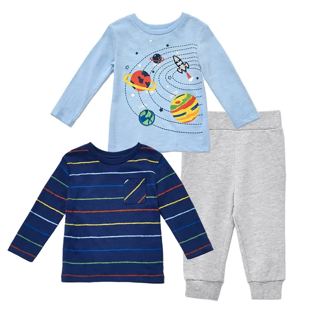 【Little Me】外太空上衣二入/長褲