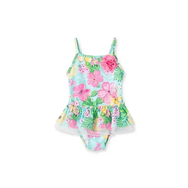 【Little Me】熱帶防護泳裝