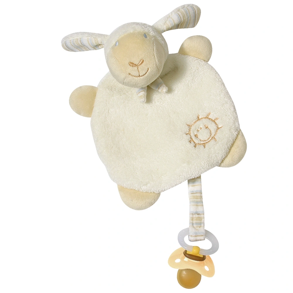 【FEHN芬恩】保羅小綿羊安撫布偶奶嘴巾