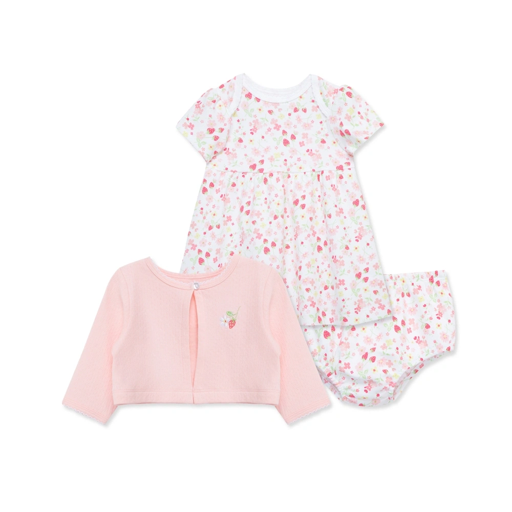 【Little Me】繽紛草莓外套/洋裝/褲