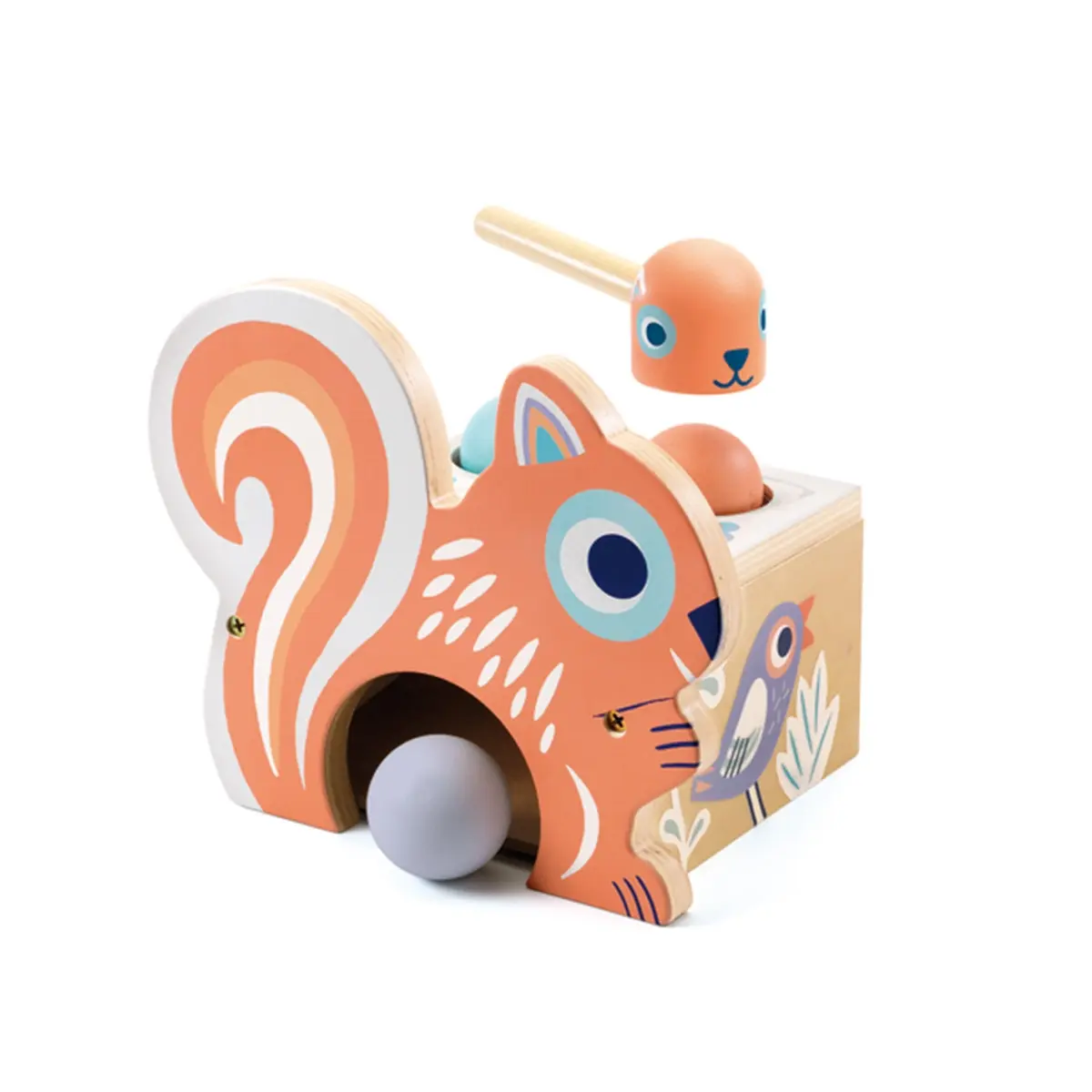 【DJECO智荷】敲敲樂/松鼠敲敲樂