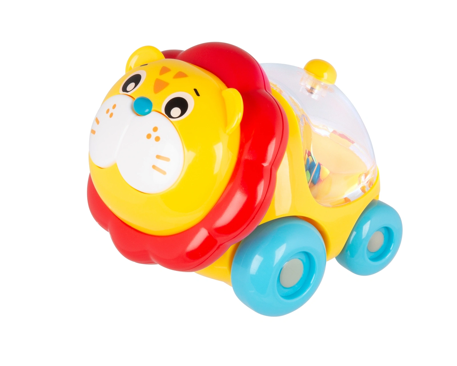 【Playgro培高】小獅子滾珠玩具車