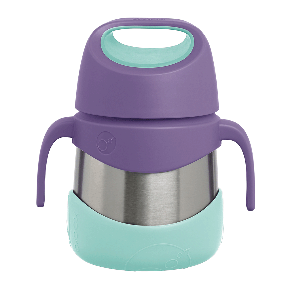 【B.BOX】不鏽鋼悶燒罐附餐具/丁香紫