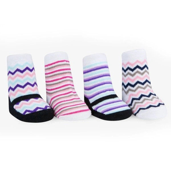 【Waddle維特】波浪紋襪4入