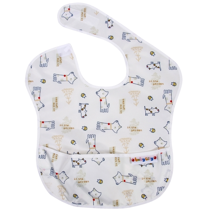 【Baby City娃娃城】防水圍兜6-24M/8款