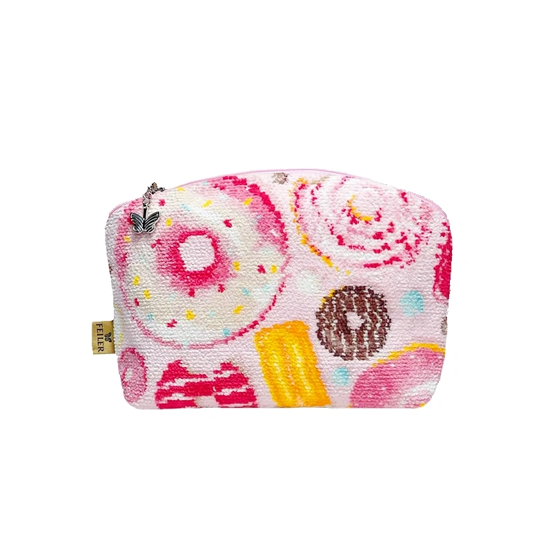 【feiler】粉紅甜點貝殼化妝包(21X15X4)