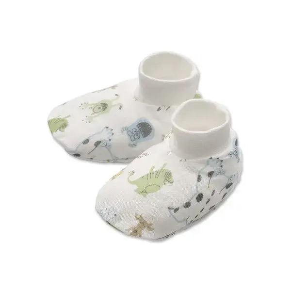 【Baby City娃娃城】怪獸造型紗布腳套