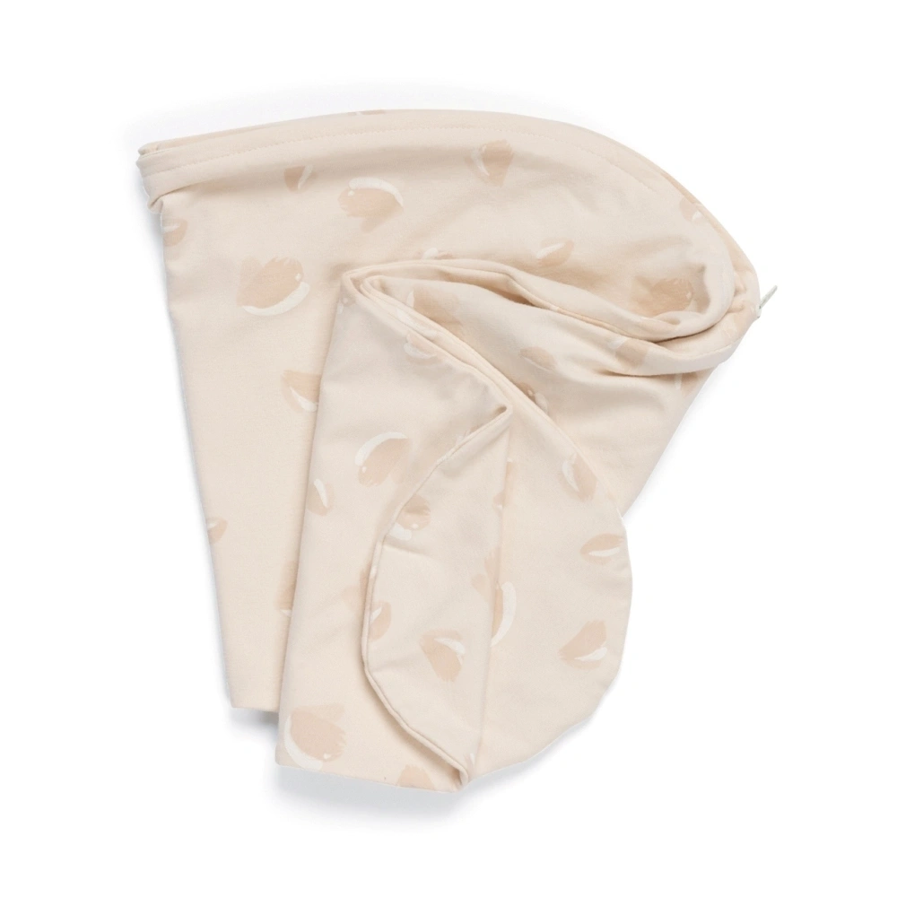 【Doomoo】有機棉2合1U型孕哺枕套/奶茶花瓣