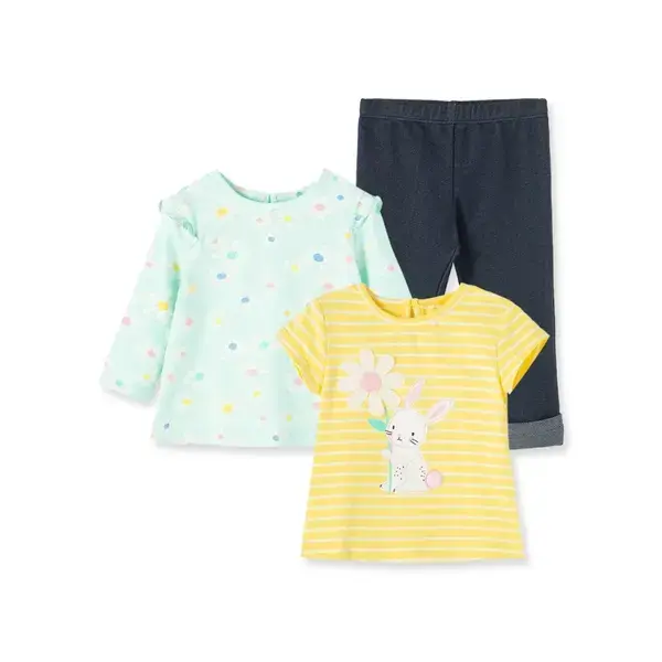 【Little Me】小兔長袖/短袖/長褲