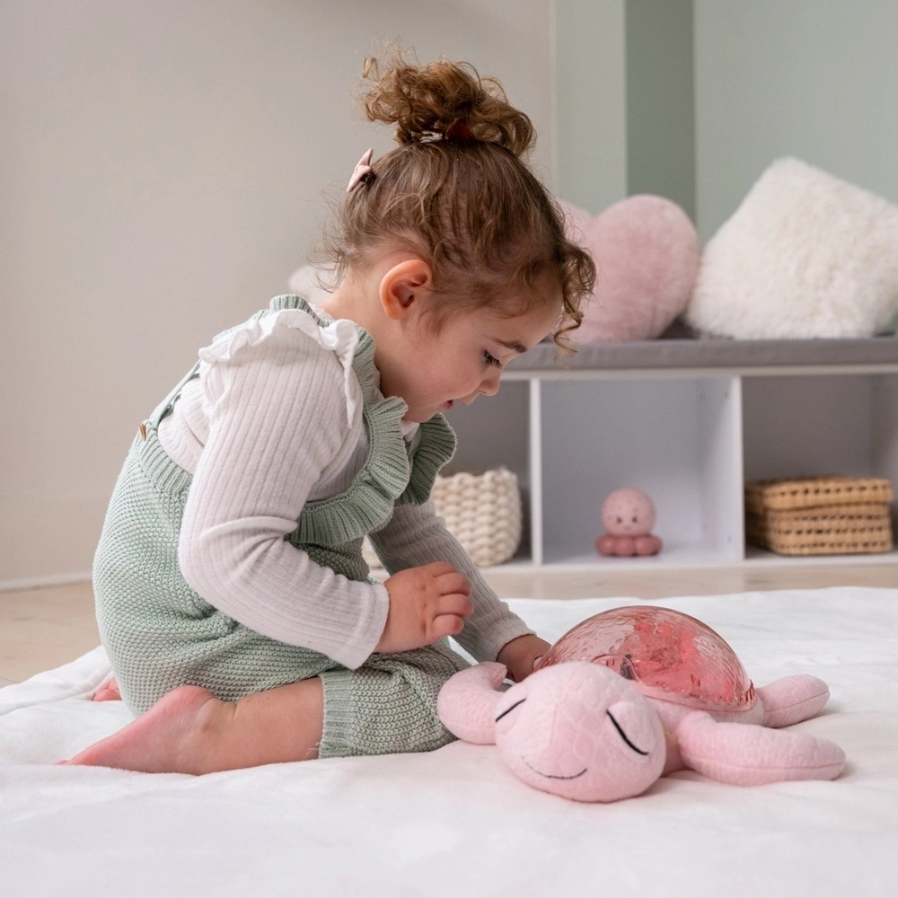 【cloud b】海洋星光波浪龜-充電版/粉