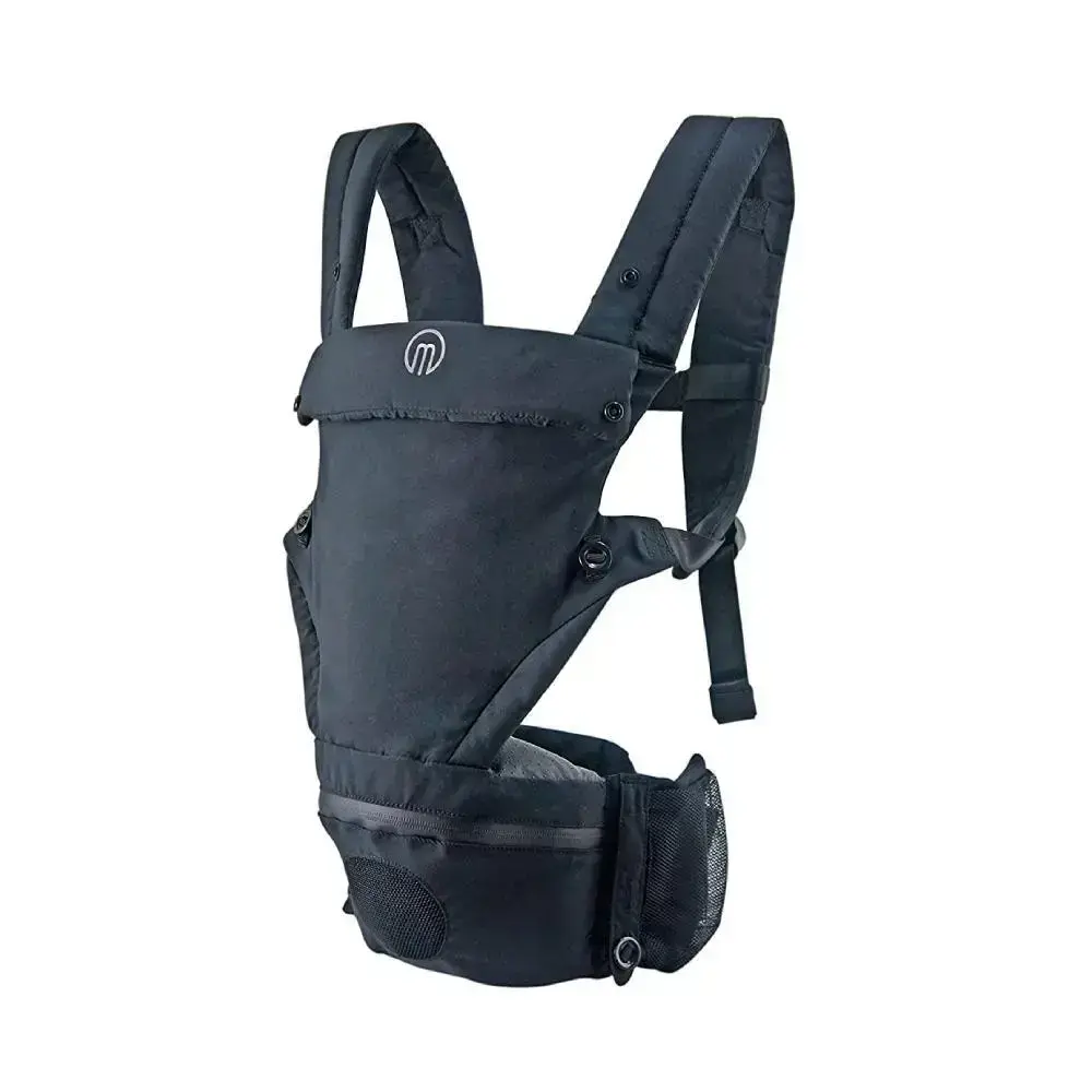 【Miamily瑞米莉】輕量型充氣腰凳揹帶/黑