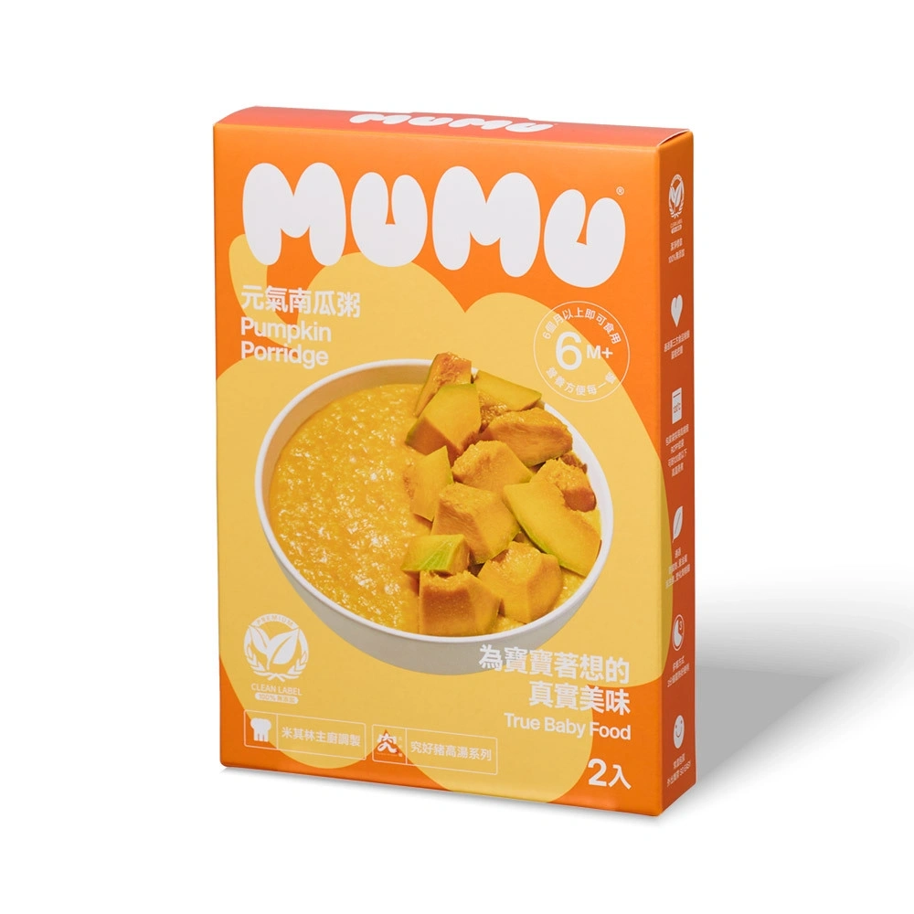 【MUMU寶寶粥】元氣南瓜粥 2入/盒
