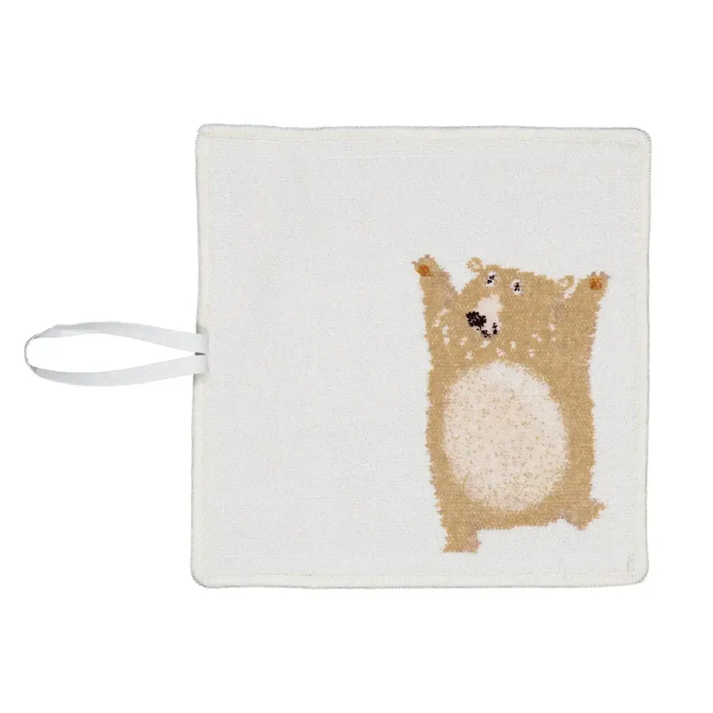 【feiler】阿班小熊奶嘴安撫巾(25x25)