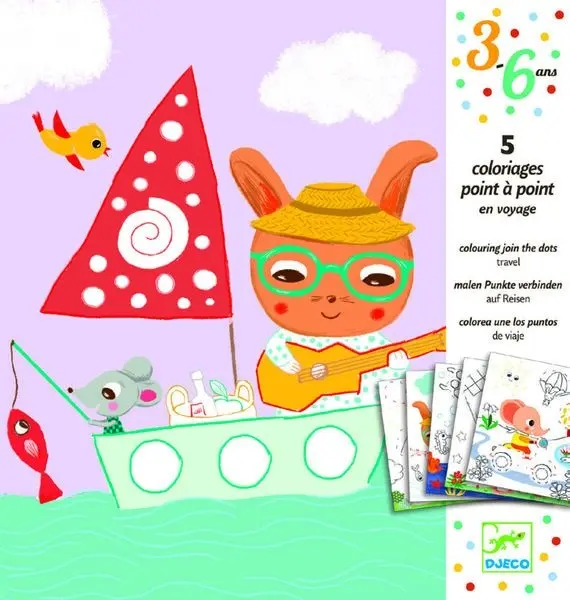 【DJECO智荷】彩繪系列/一同去郊遊