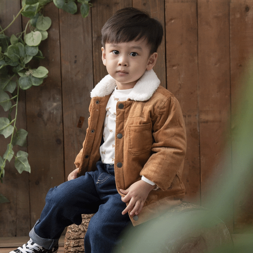 【Little Me】燈心絨牛仔外套/上衣/長褲