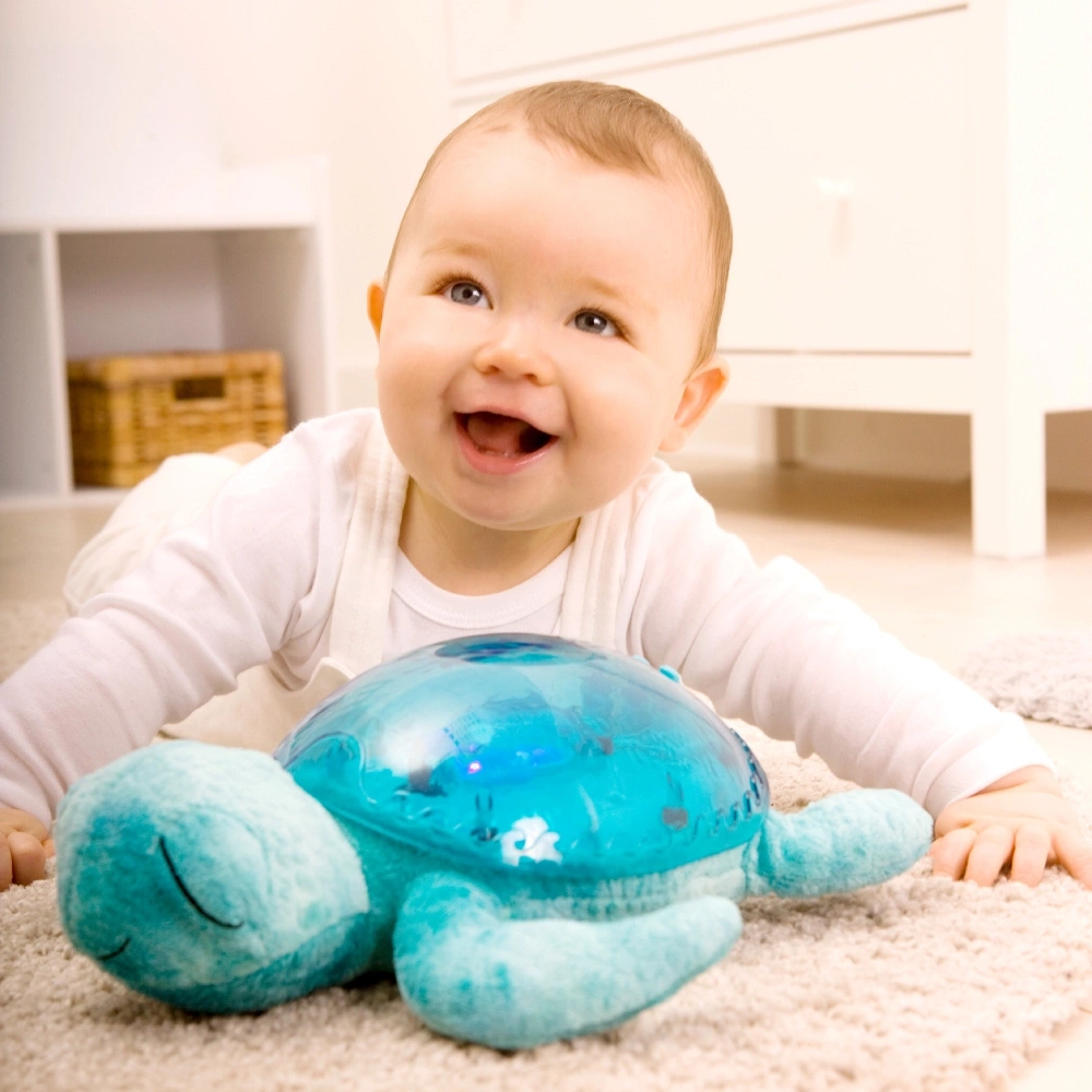 【cloud b】海洋星光奇幻波浪龜-充電版/藍