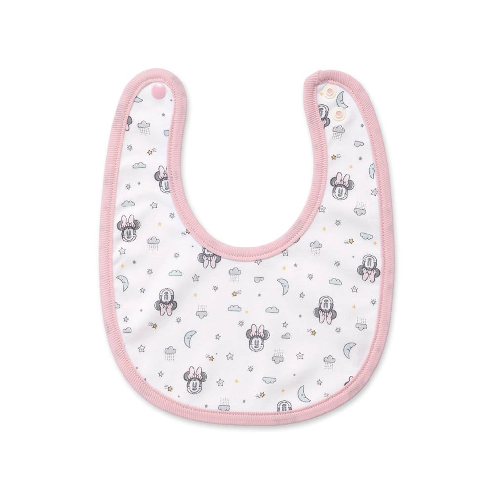 【Baby City娃娃城】米妮造型2入圍兜組