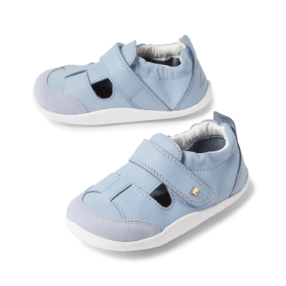 【BOBUX】真皮Xplorer成長鞋/Beau/天空藍