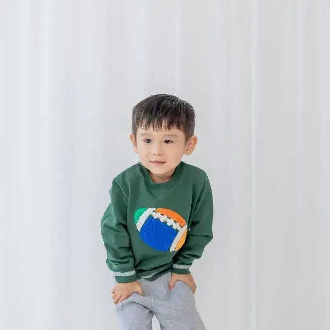 【Little Me】橄欖球上衣/長褲