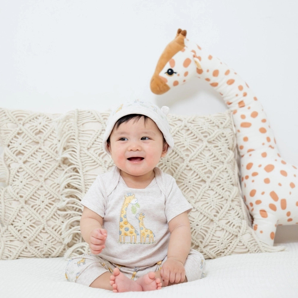 【Little Me】長頸鹿連身衣/長褲/帽子