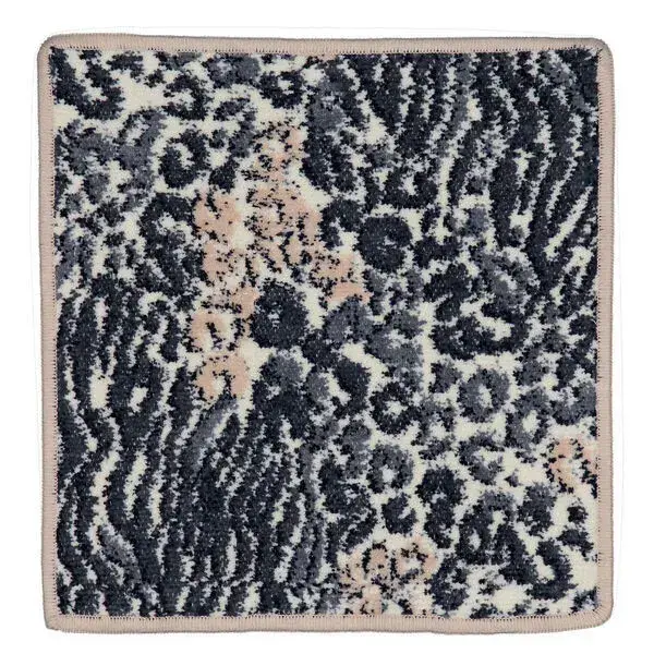 【feiler】狂野豹紋方巾(25x25)米