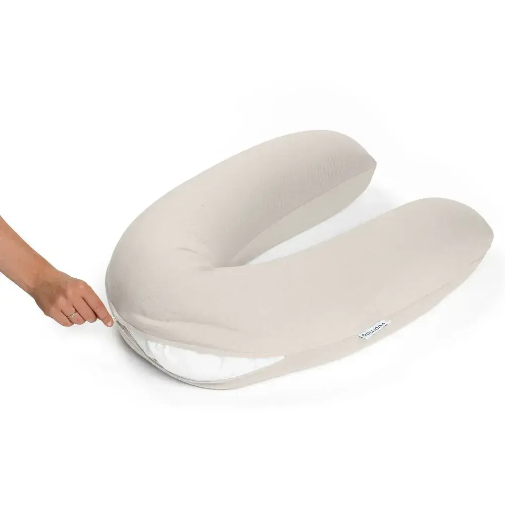 【Doomoo】有機棉舒眠月亮枕套/莫藍迪沙