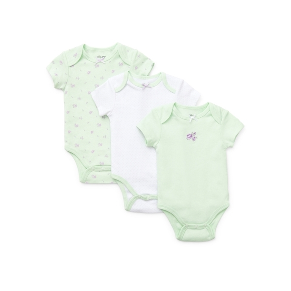 【Little Me】小玫瑰連身衣3件入