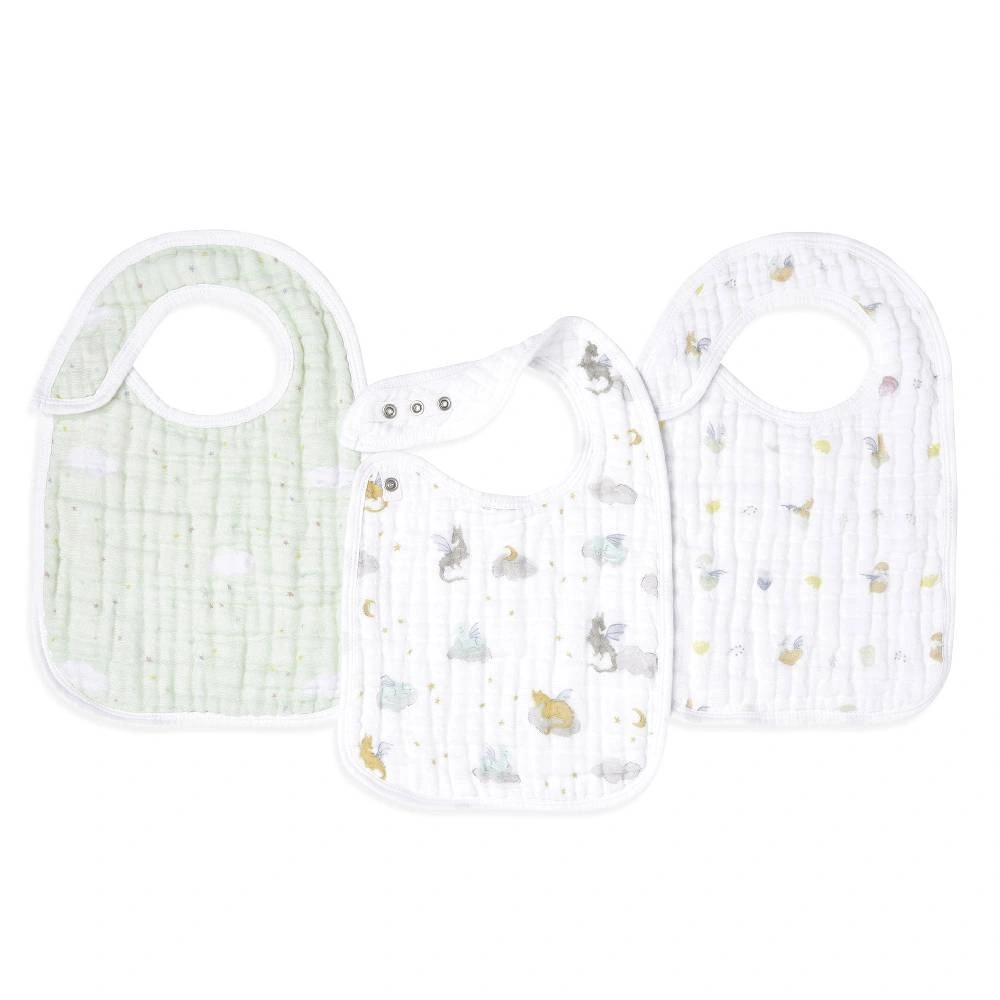 【Aden & Anais】生肖款經典圍兜3入/飛龍在天