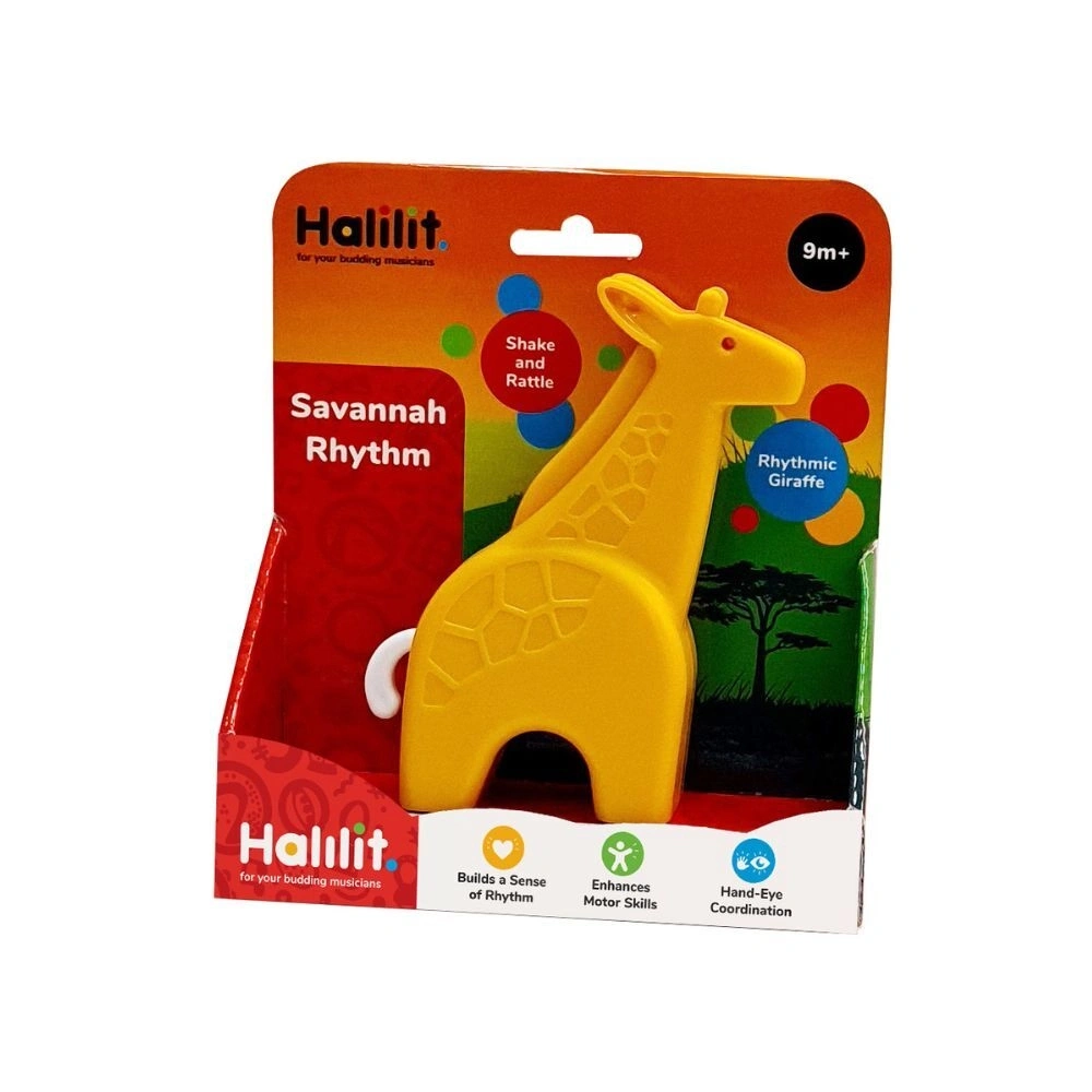 【Halilit】長頸鹿手搖鈴