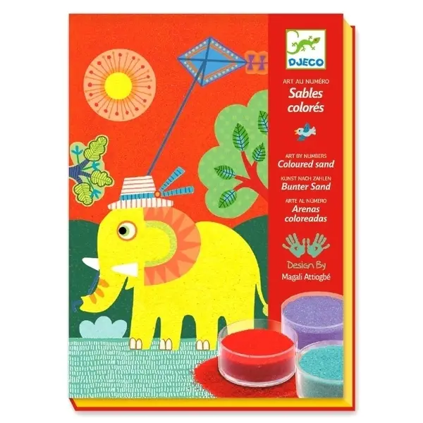 【DJECO智荷】沙畫藝術/露天玩遊戲