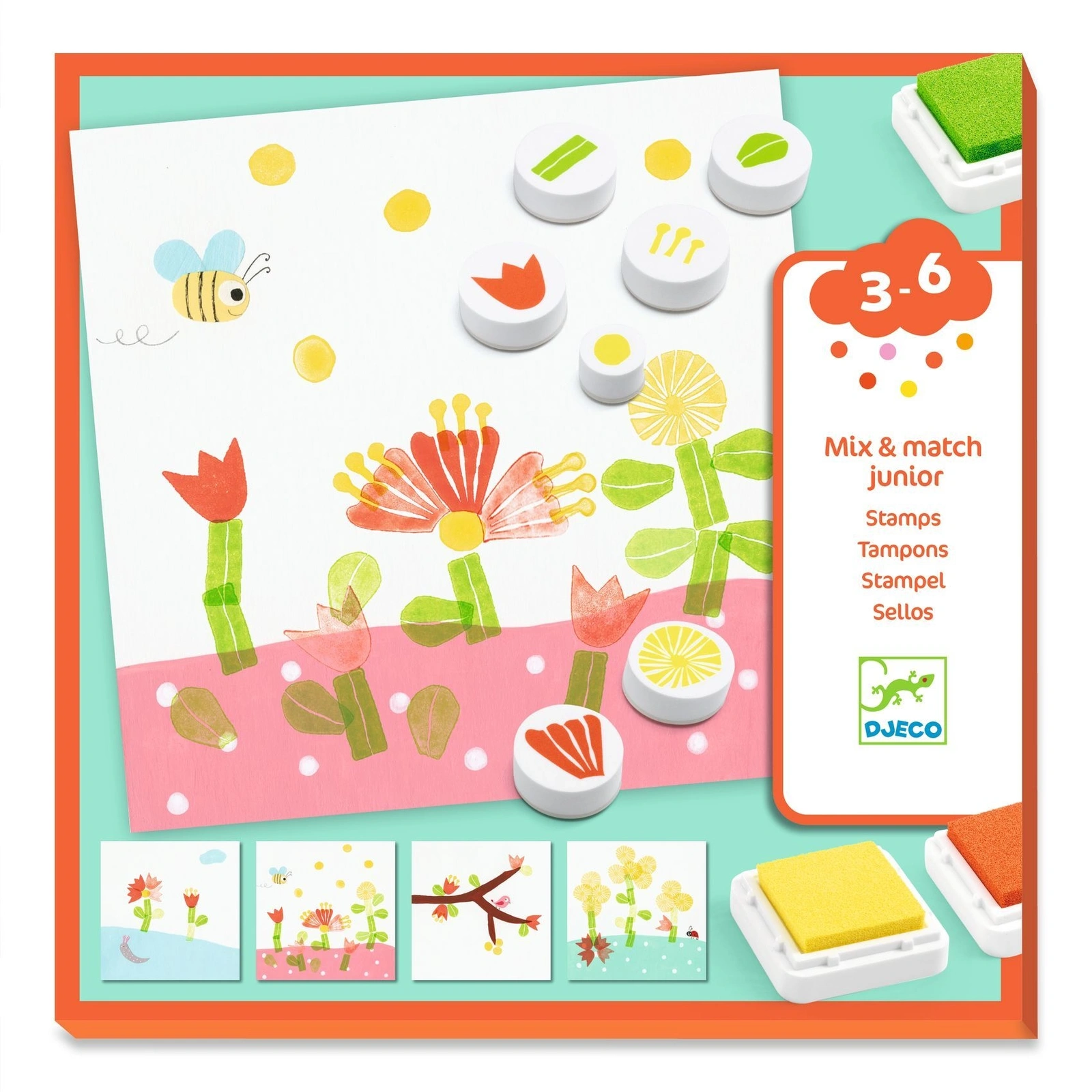 【DJECO智荷】印章藝術/奇幻花園