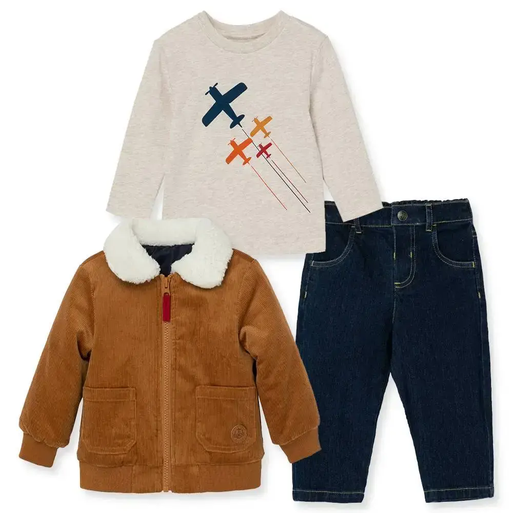 【Little Me】燈心絨外套/長袖上衣/長褲