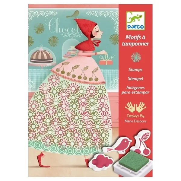 【DJECO智荷】創意印章/優雅漫步