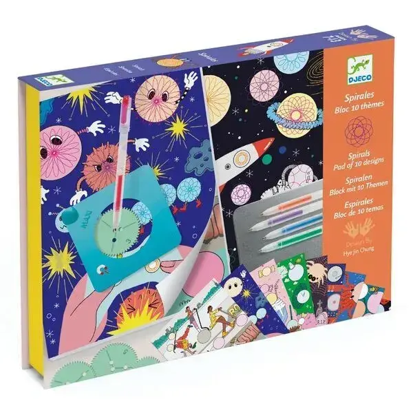 【DJECO智荷】多媒材手作/神奇萬花尺創作盒