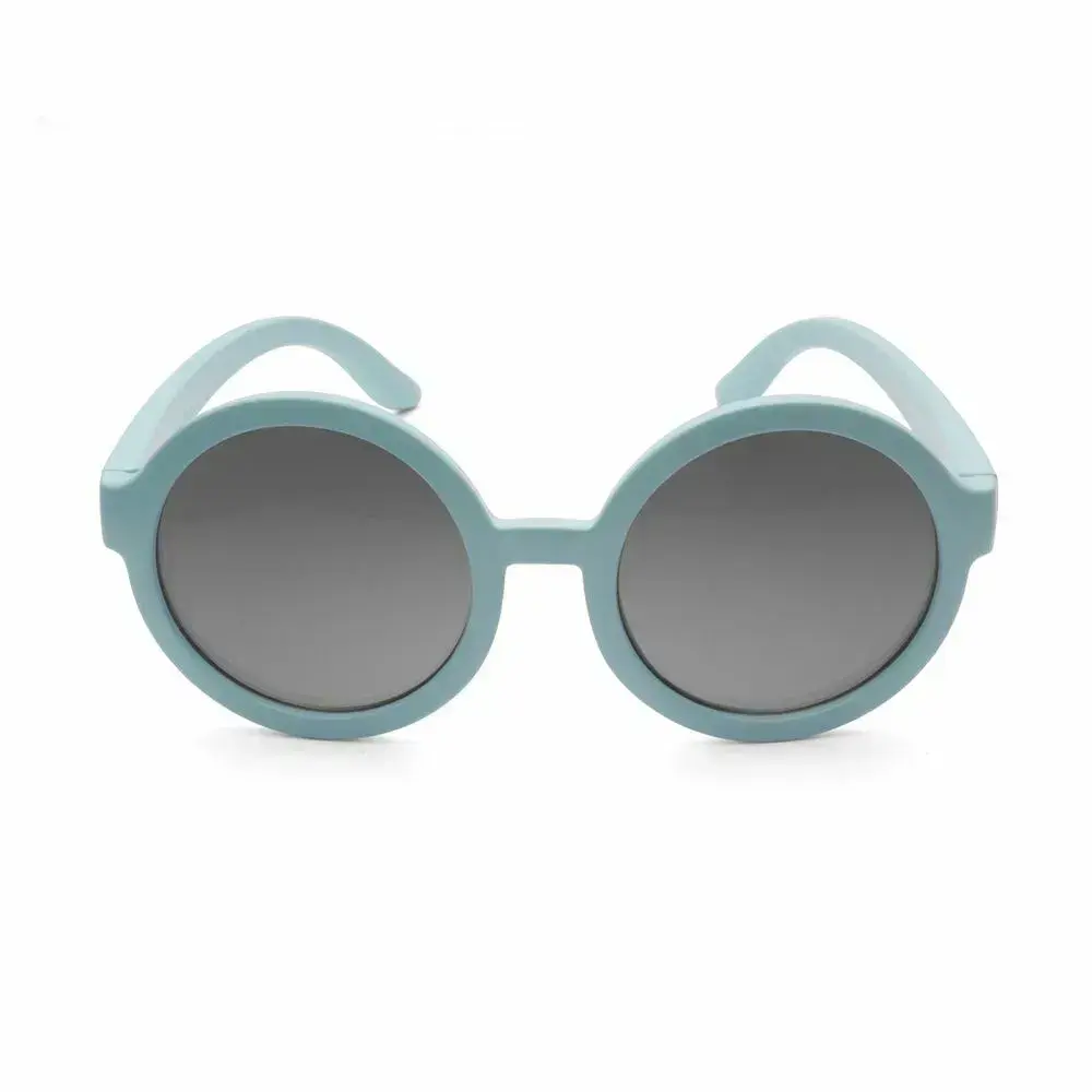 【RKS】潮流圓框4-7太陽眼鏡/酷炫藍