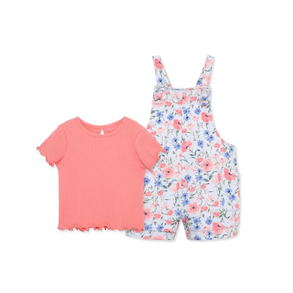 【Little Me】花園吊帶褲套裝