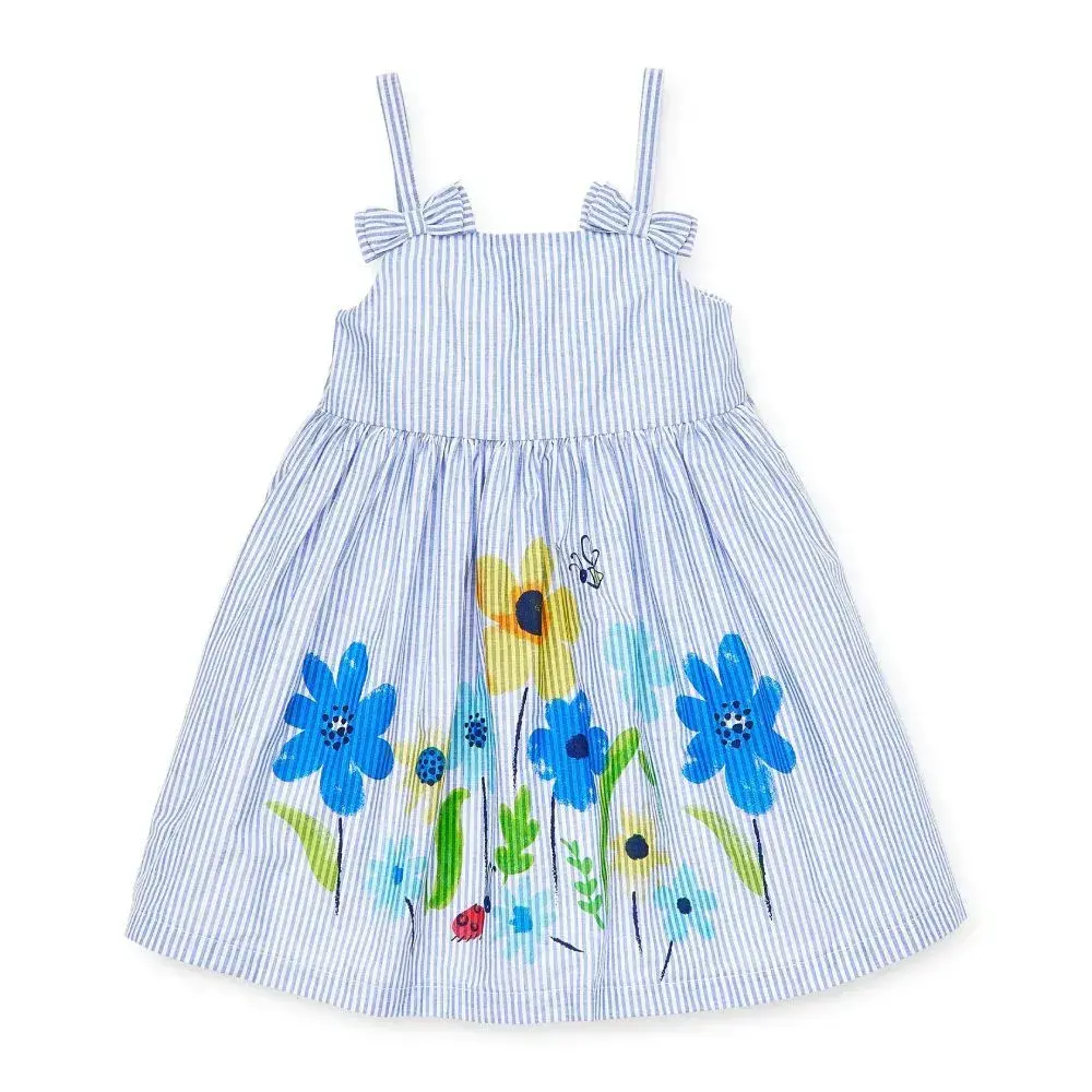 【Little Me】花卉背心洋裝/襯褲