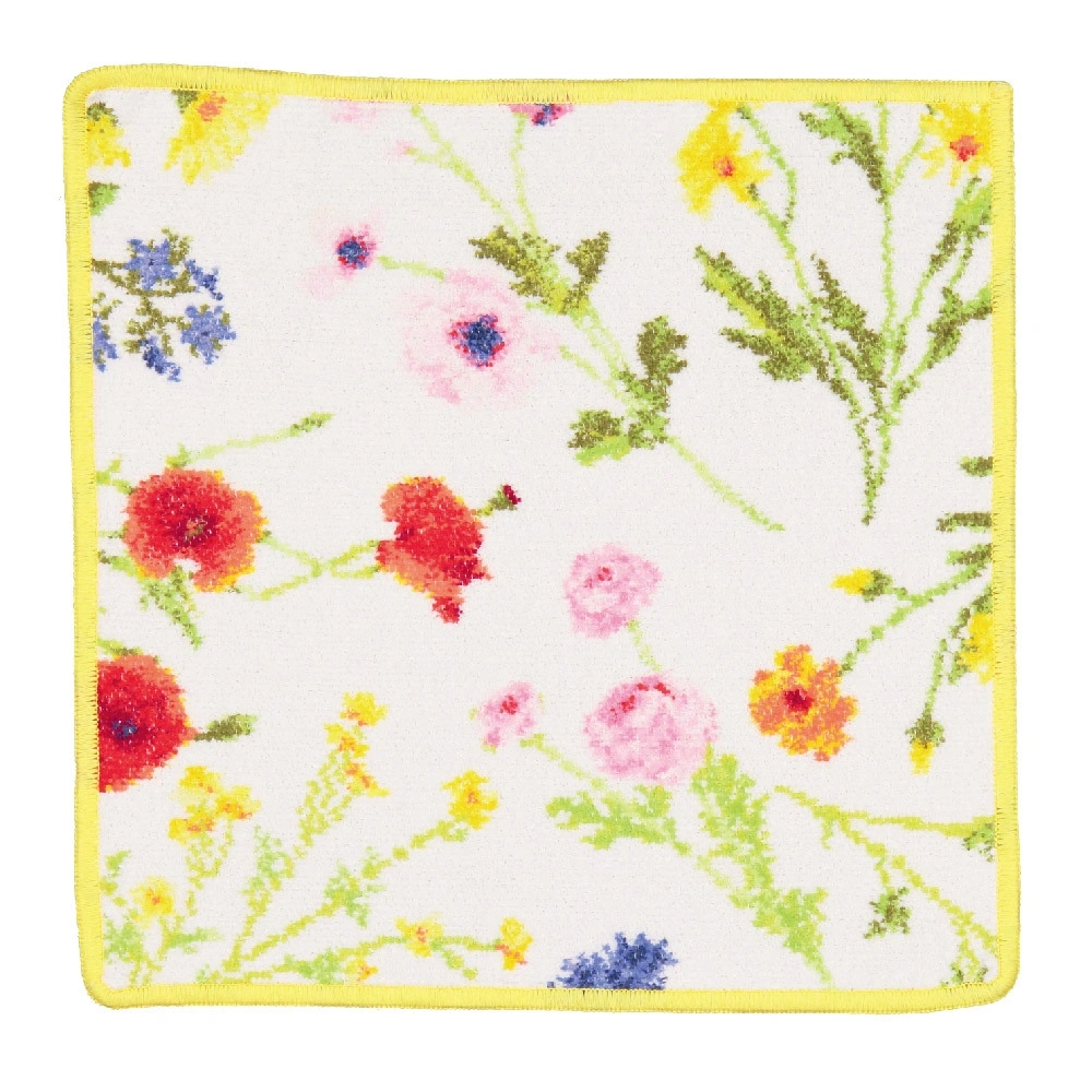 【feiler】春意盎然面巾(30x30)黃