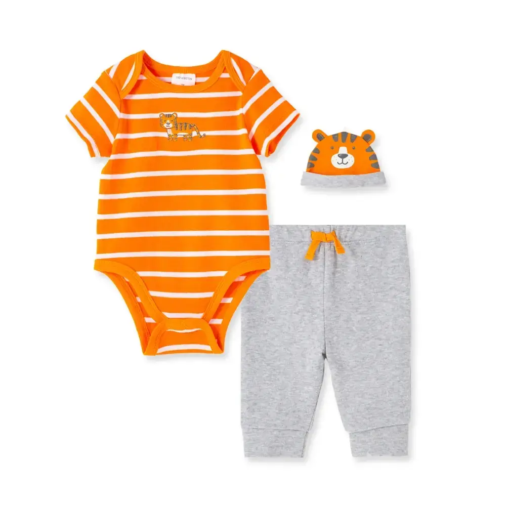 【Little Me】老虎連身衣/長褲/帽子