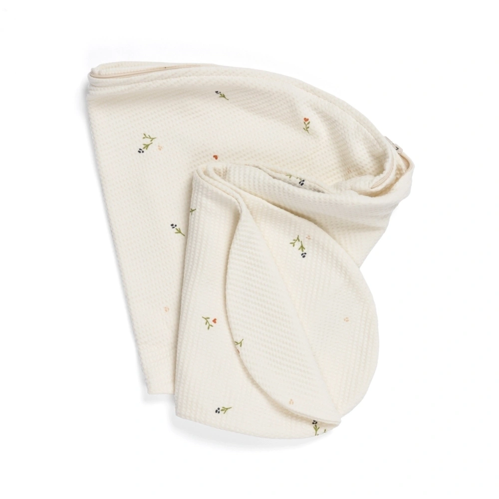 【doomoo】有機棉2合1U型孕哺枕套/奶香草葉