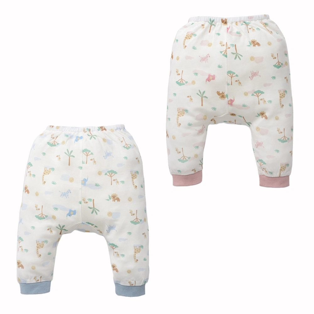 【Baby City娃娃城】天絲初生褲(草原動物) / 2色