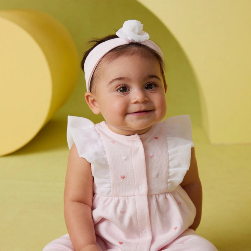 【Little Me】愛心短兔裝/髮帶