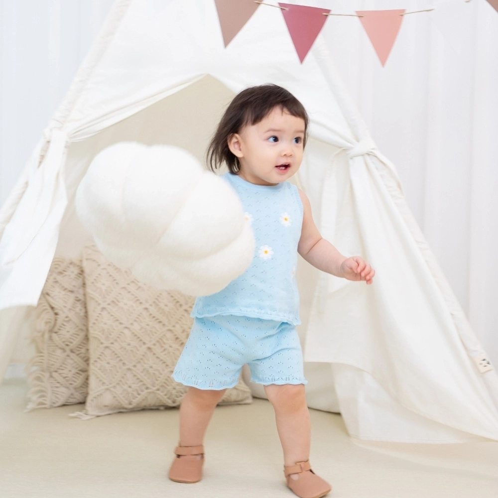 【Little Me】雛菊背心上衣/褲子