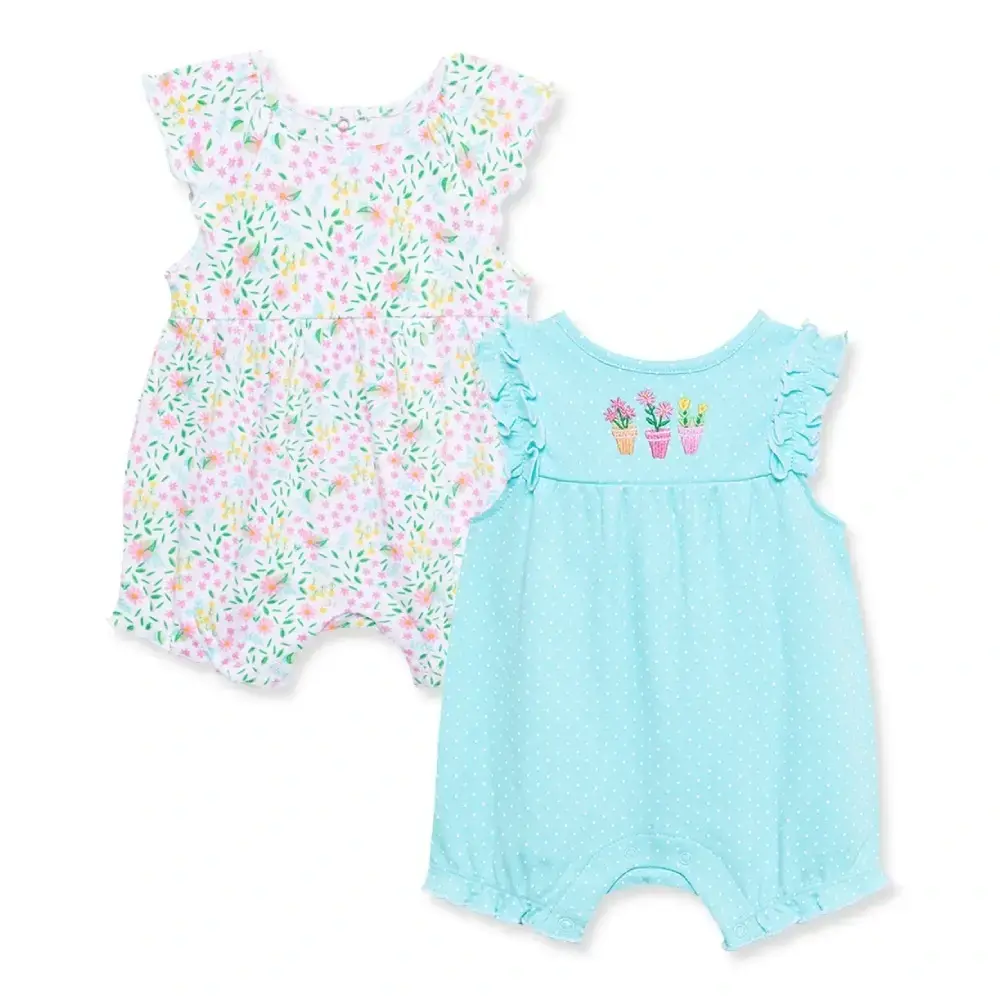 【Little Me】花園短兔裝二件組