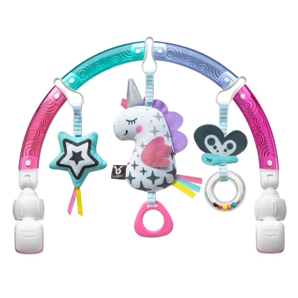 【Benbat】嬰兒彩色推車玩具架-獨角獸