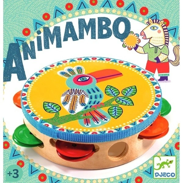 【DJECO智荷】寶寶玩玩樂/曼波大嘴鳥鈴鼓