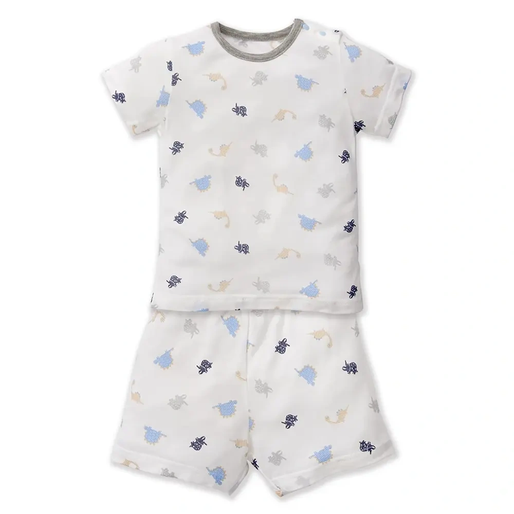 【Baby City娃娃城】短袖肩開套裝/恐龍