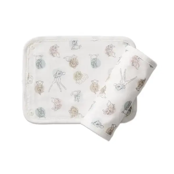 【Baby City娃娃城】斑比造型口水巾 胸巾三入組