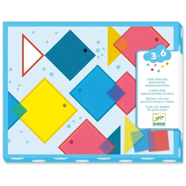 【DJECO智荷】創意幾何動物